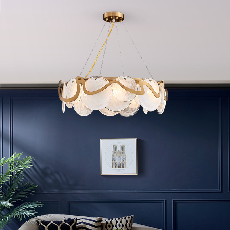 Подвесная люстра Inodesign Alessa White 40.6025