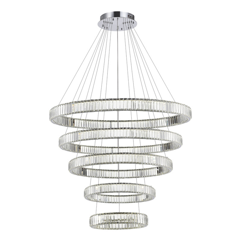 Люстра подвесная 120*100 см, 1*LED 285W 4000K хром ST Luce Tivoli SL1622.113.05