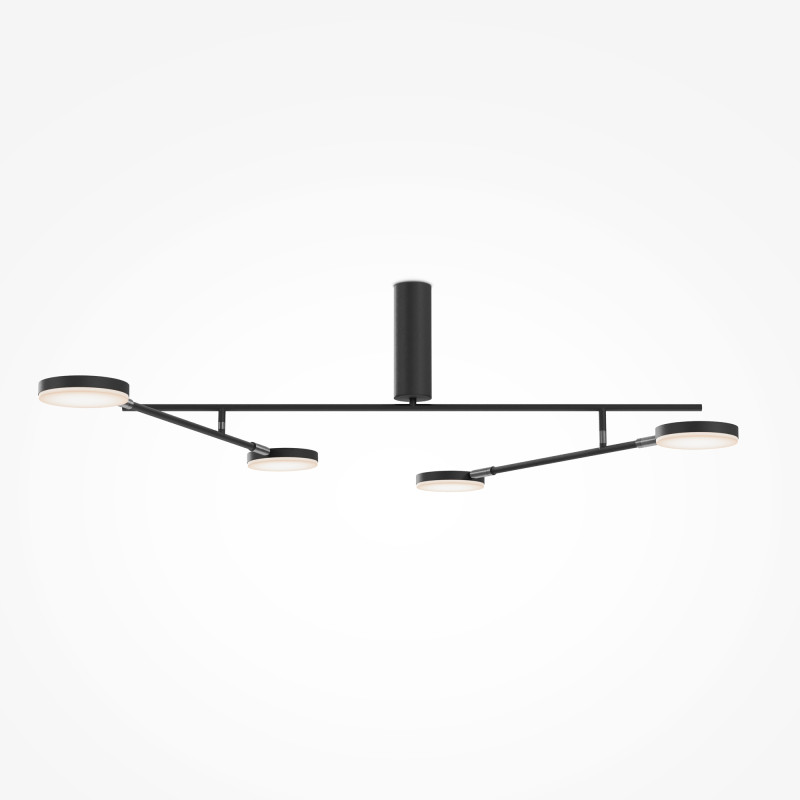 Накладной светильник 115,1*70*27 см, LED, 26W, 3000К, Maytoni FAD MOD070CL-L30B3K черный