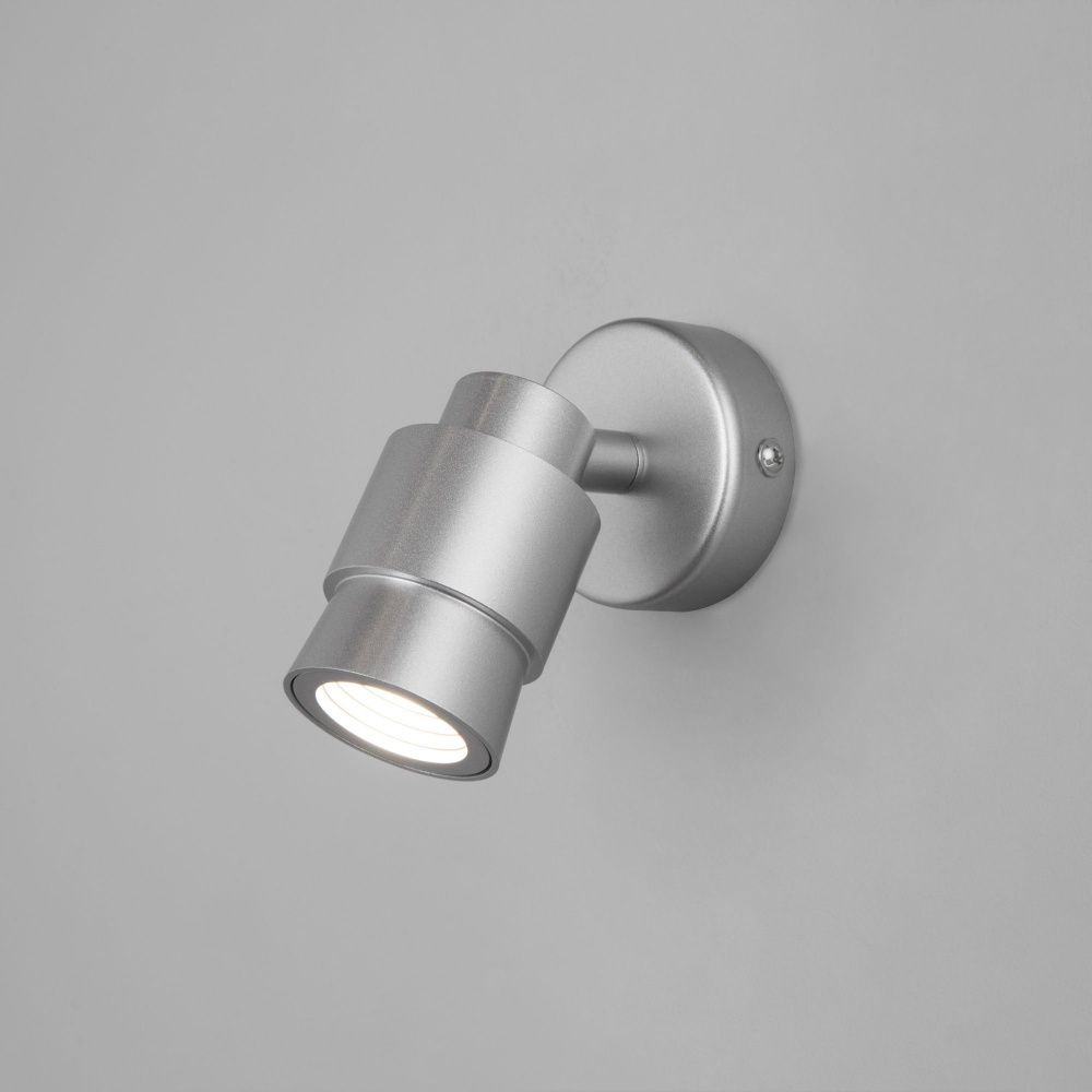 Светодиодный светильник 11 см, 7W, 4200K, Eurosvet 20125/1, серебро