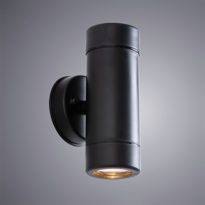 Уличный настенный светильник Arte Lamp Atlas A3503AL-2BK, черный