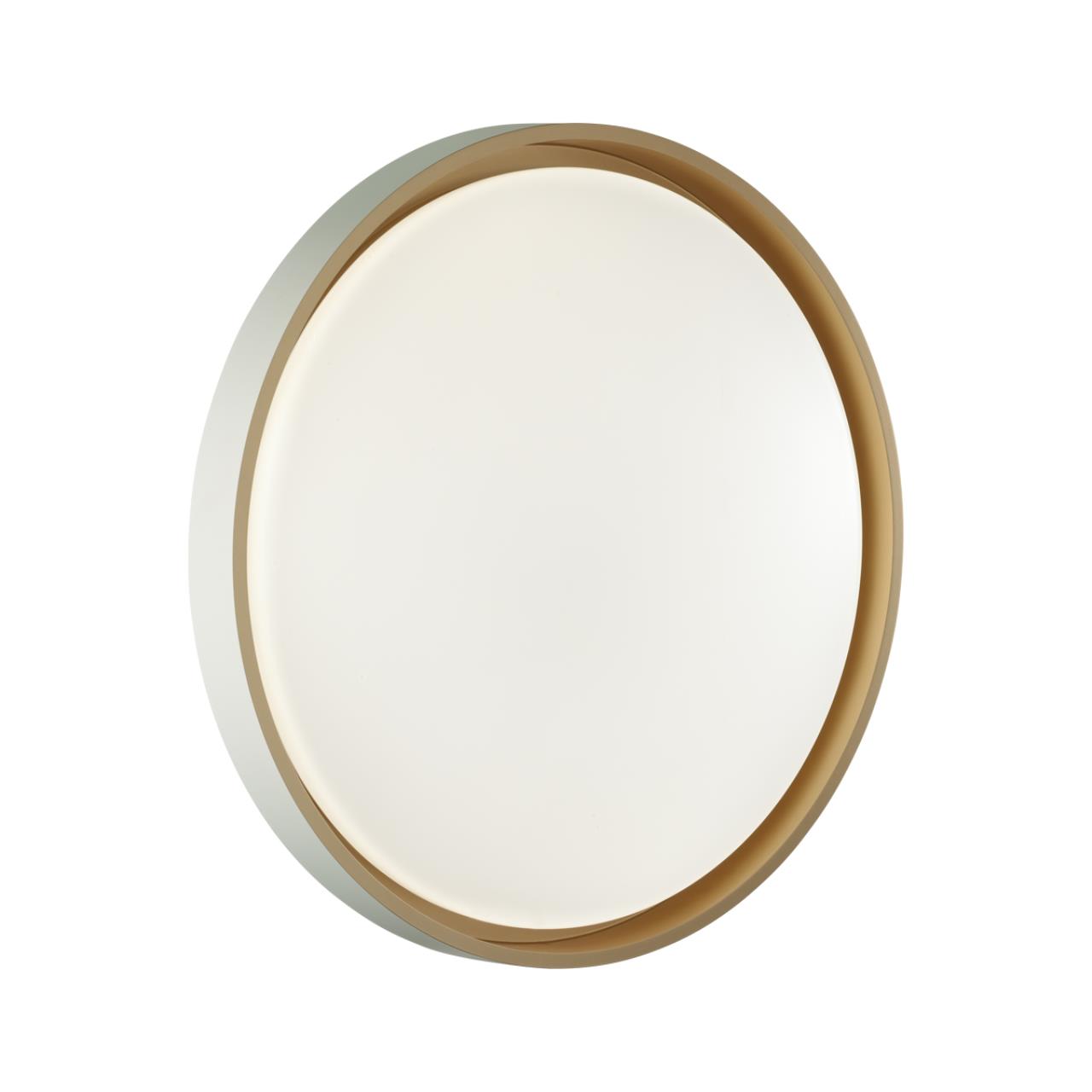 Светильник *41,5*8 см, LED 1*48W, 4000 К, Sonex Kisil 7645/DL, белый/оранжевый