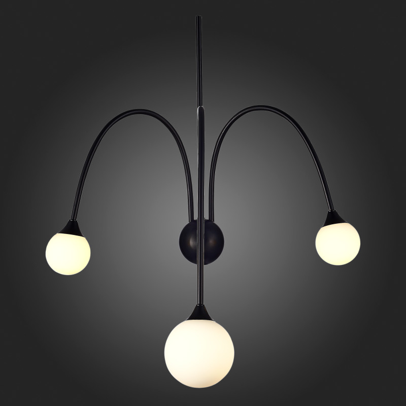 Бра 58*74 см, 3*G9 5W 4000K черный ST Luce Vive SL1187.401.03