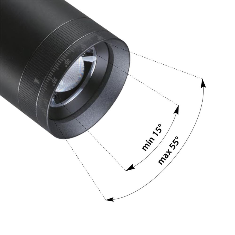 Cветильник  18*5,5*13 см, 1*LED*15W, 3000/4000/6000K, Novotech VECTOR PORT 359961, черный,