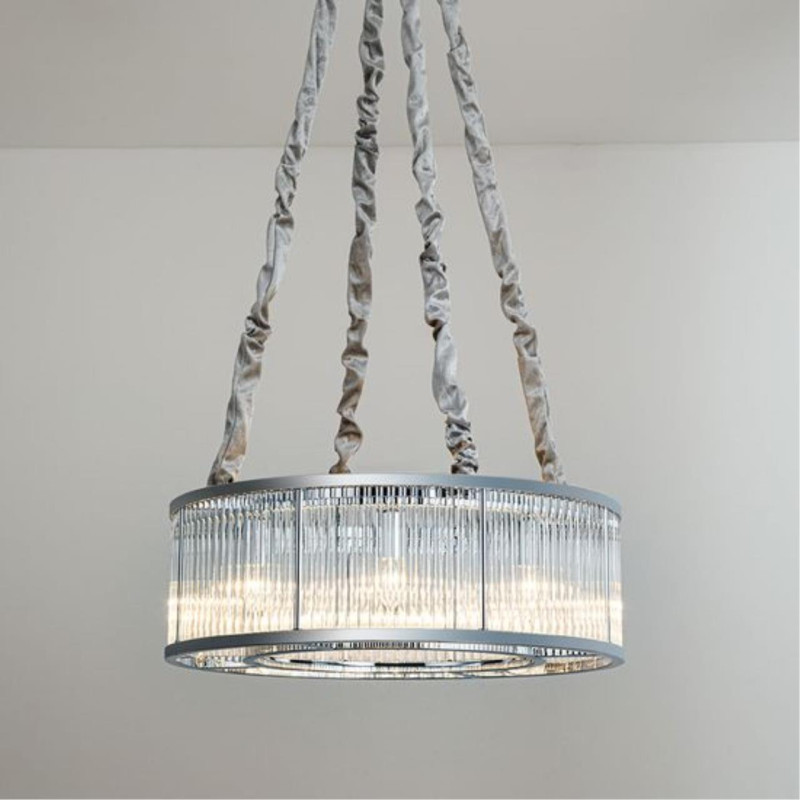 Подвесная люстра 60 см, Arte Lamp ANETTA A1065SP-8CC, хром