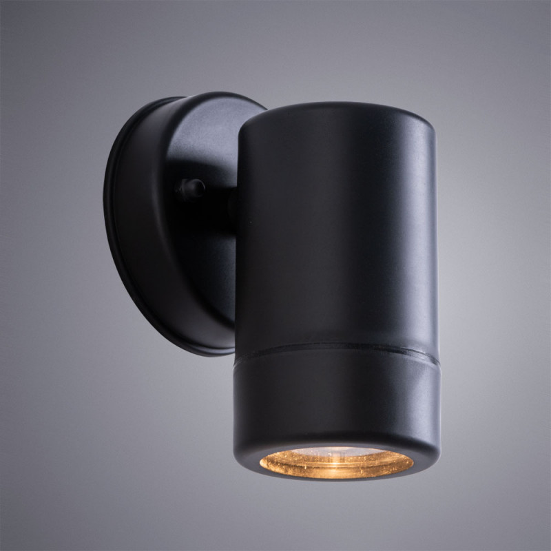Уличный настенный светильник Arte Lamp Atlas A3503AL-1BK, черный