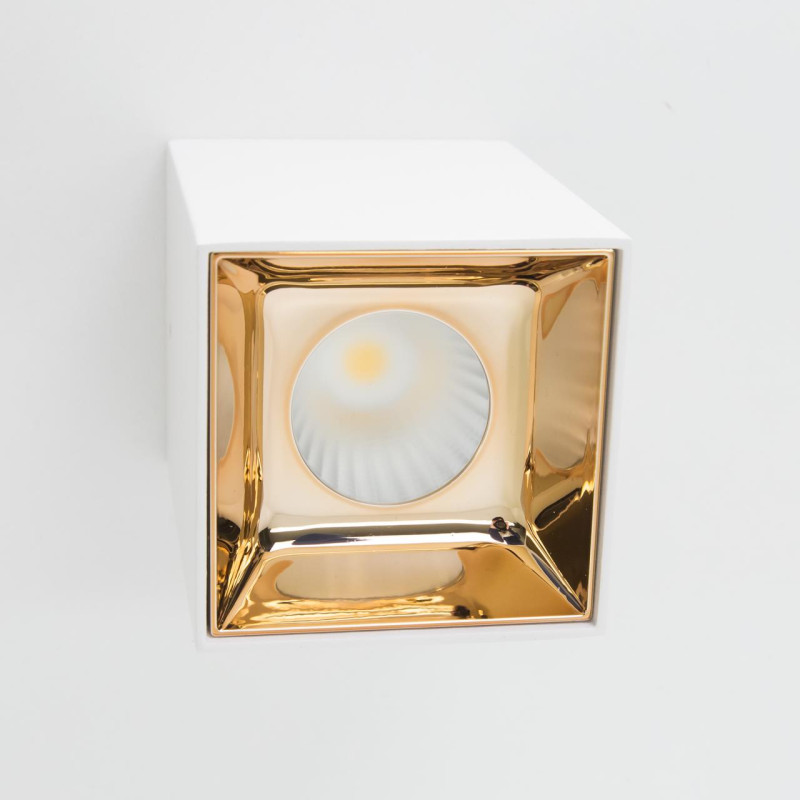 Светильник 8*8 см, 12W LED, 3500K, Citilux Старк CL7440203, белый-медь