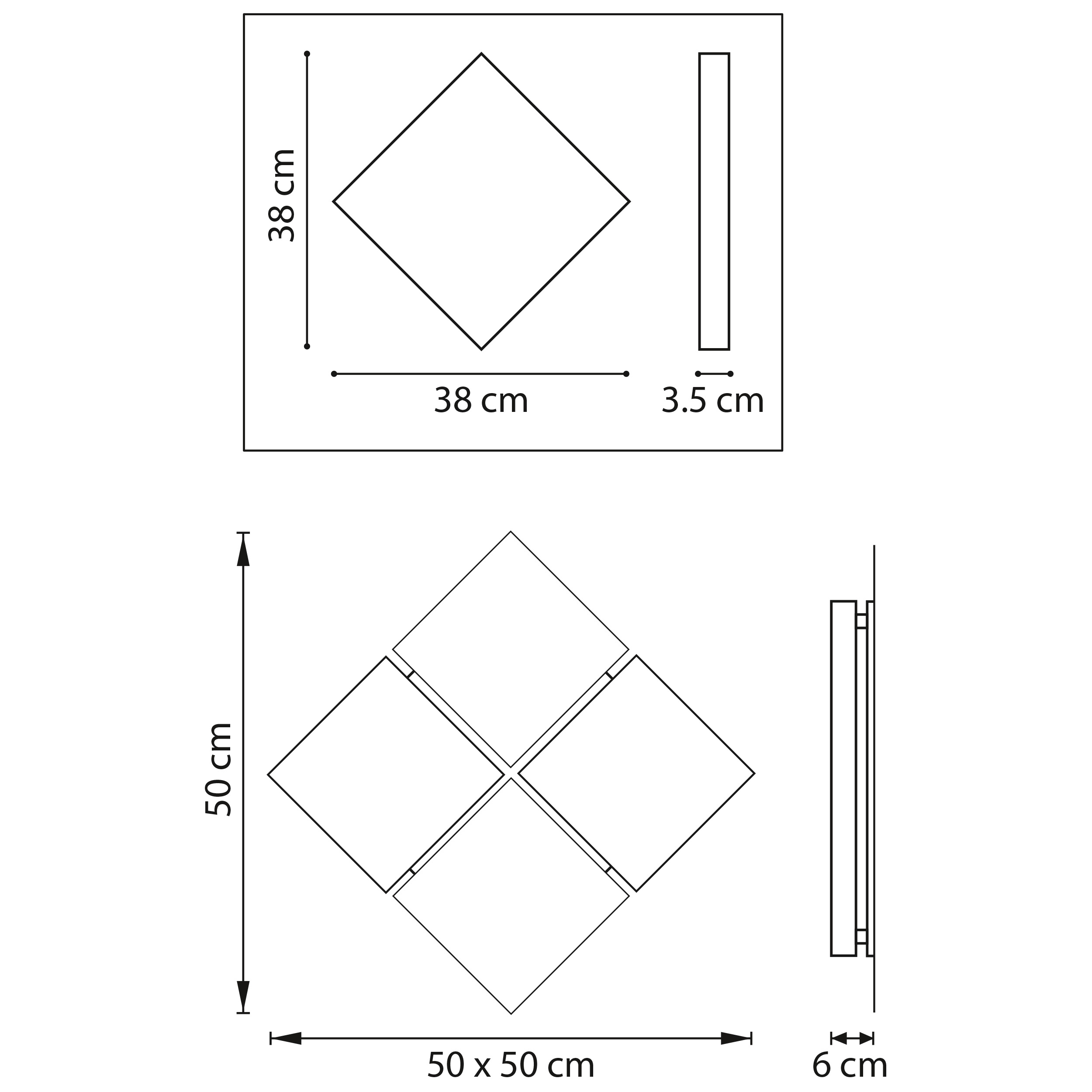 Бра 50*6 см, 60W 3000-6000K Lightstar Emisfero 737626 Белый