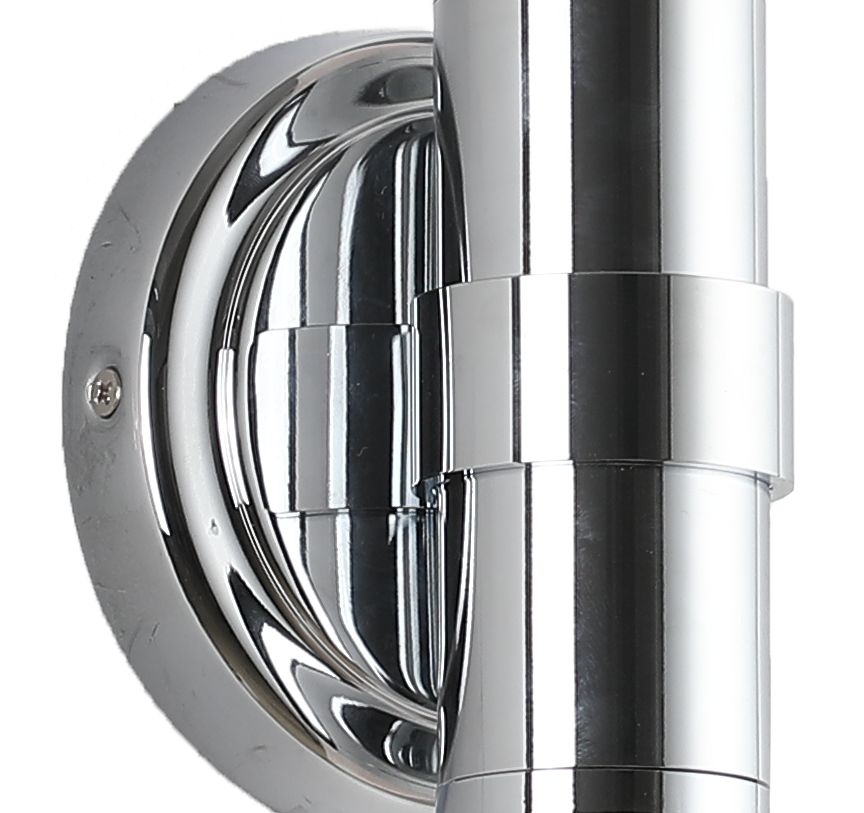 Настенный светильник 12*8*36 см, E14  4000K хром Zortes Libbero ZRS.27506.2