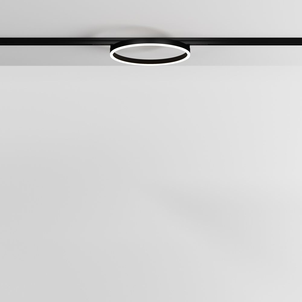 Трековый светильник40*8 см, *LED*24W, 3000K, Maytoni technical EXILITY TR227-2-24W3K-B, Черный