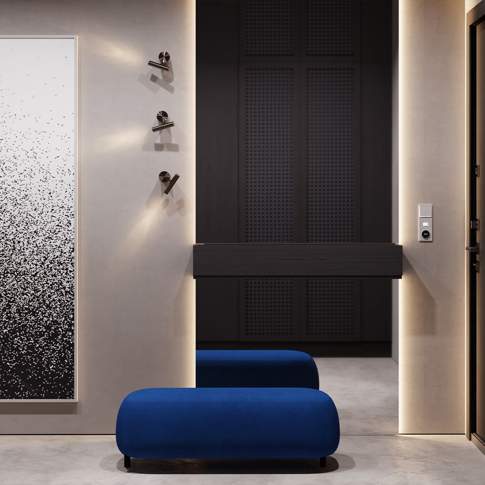 Терморегулятор электронный S70 с индикацией и датчиком, для теплого пола, серый Voltum VLS070116