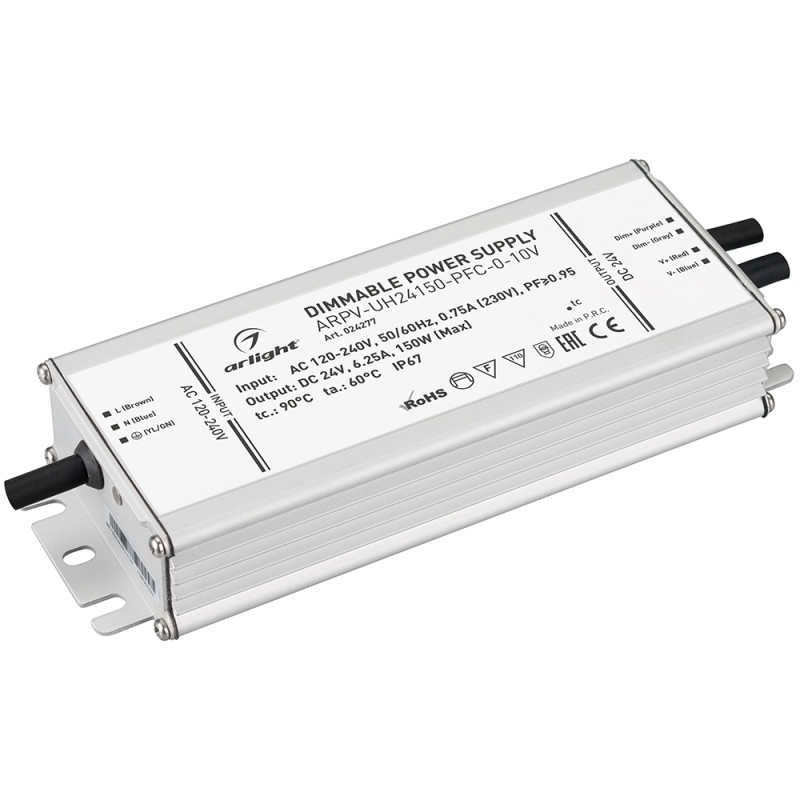 Блок питания для светодиодной ленты Arlight 024277 16,1*6,75*3,35 см.