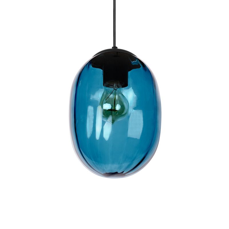 Подвесной светильник *18*-27,5 см, 1*E27*40W, LOFT IT Bubble 10427 Blue, черный