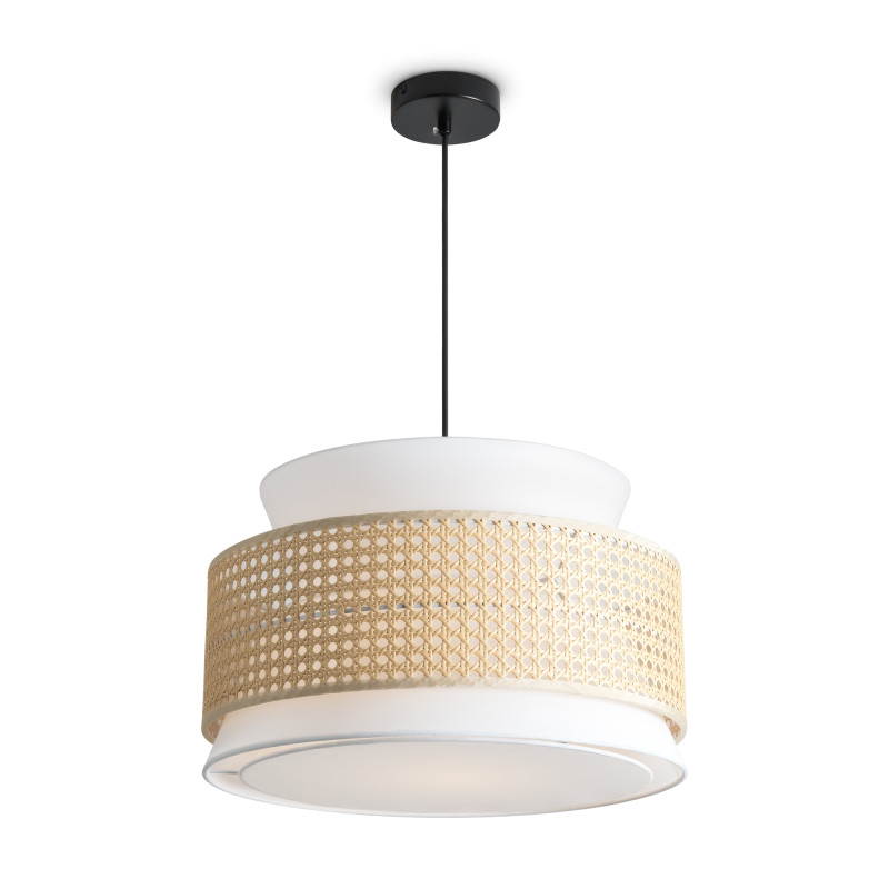 Подвесной светильник 40*211 см, E27, 60W, Freya Weave FR5492PL-01B черный