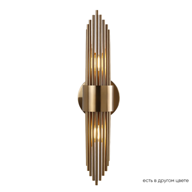 Бра Crystal Lux RUDOLFO AP2 BRASS Латунь