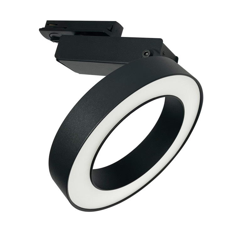 Светильник 14 см, 12W, 4000K, Maytoni Technical TR044-1-12W4K-B, черный