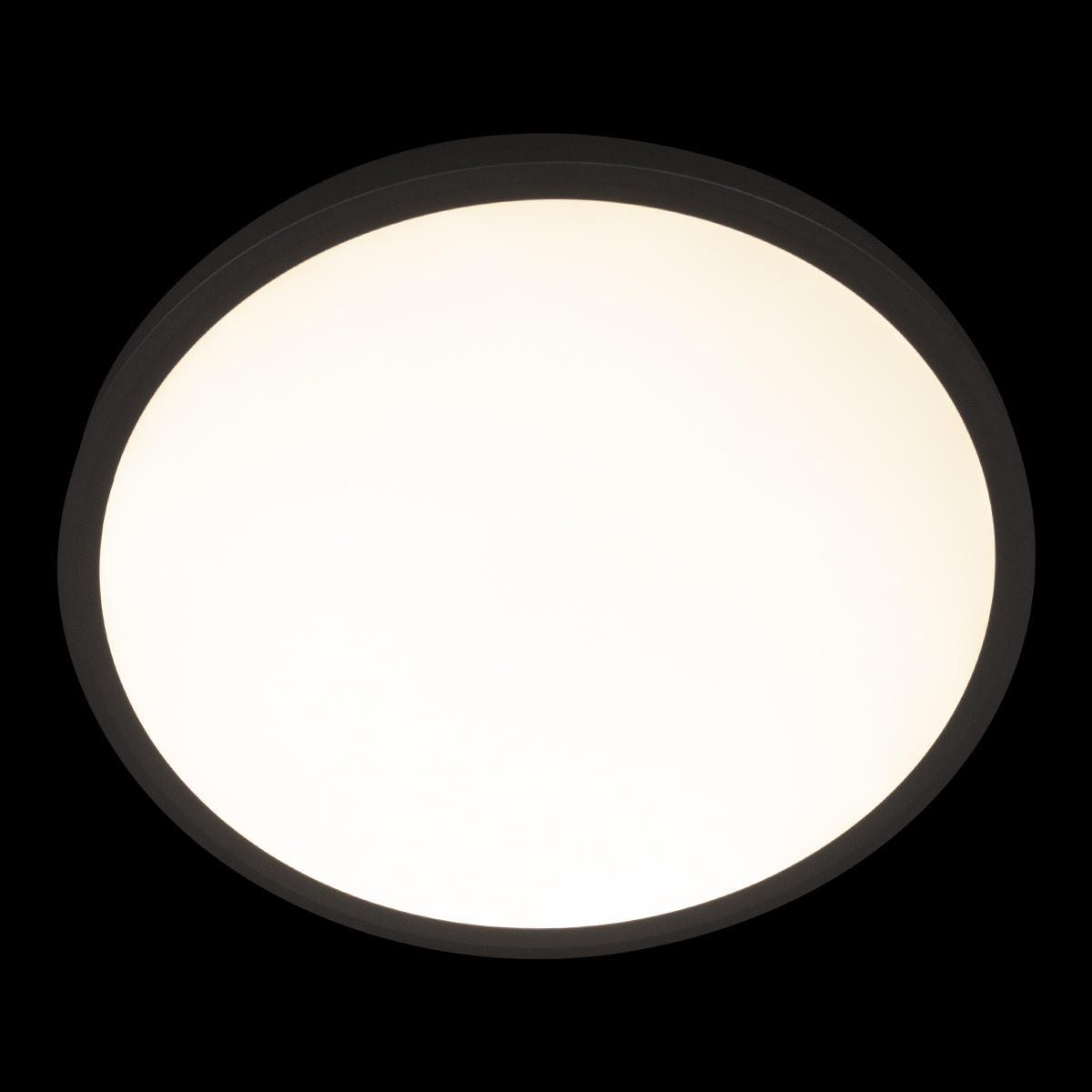 Потолочный светильник 50*3 см, 1*LED*40W 4000K черный LOFT IT Extraslim 10227/40 Black