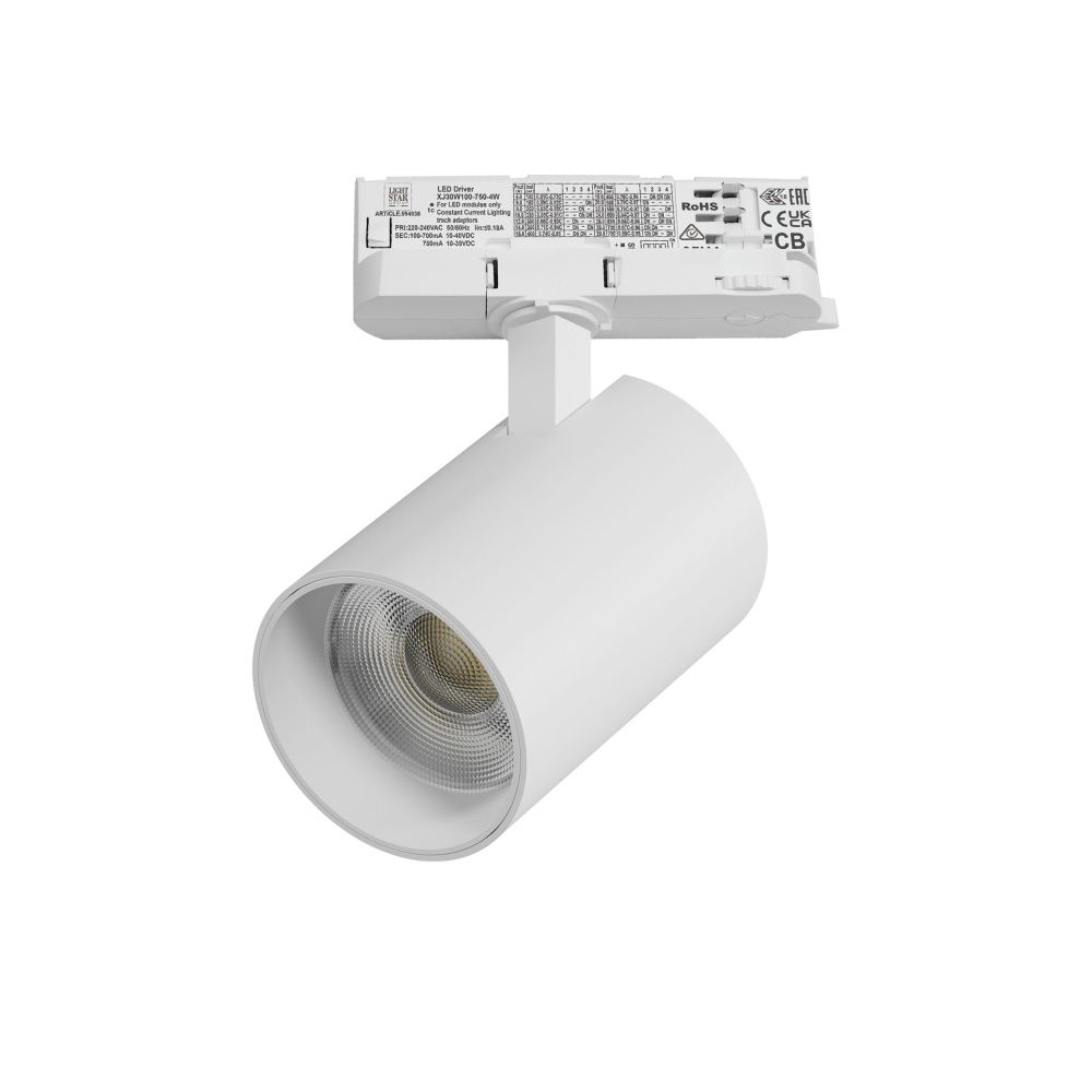 Светильник Quattro с адаптером *8*10,8 см, *30W, 3000K, Lightstar Alta Base A5336QT, Белый