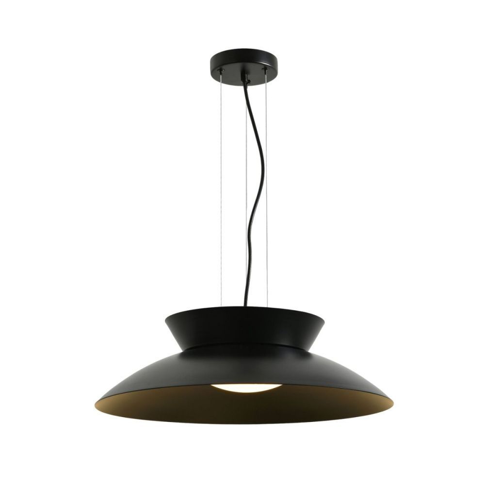 Подвесной светильник 50 см, 24W, 6000K, Favourite Salver 4843-1P, черный