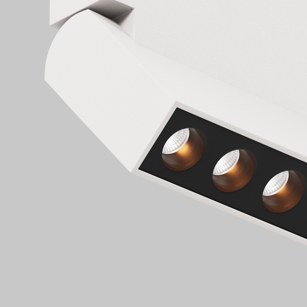 Трековый светильник  TR224-1-12WCCT-M-W 21,9*3,2*-10,7 см, *LED*12W, K, Maytoni technical UNITY TR224-1-12WCCT-M-W, Белый