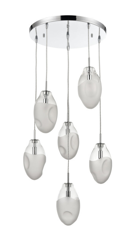 Подвесной светильник  47*150 см, 6*G9 хром Vele Luce Lucy VL5613P16