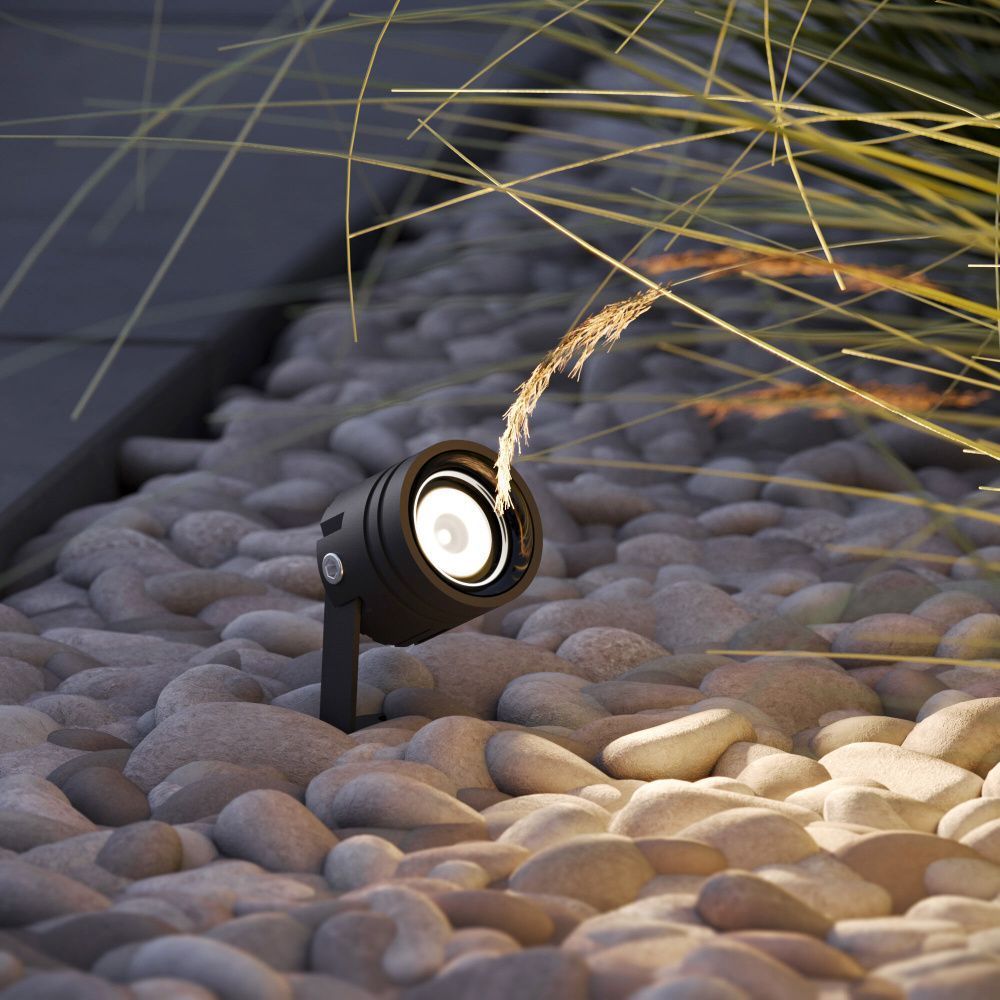 Уличный светильник 5 см, 3W, 4000K, Elektrostandard Landscape 35190/S, черный