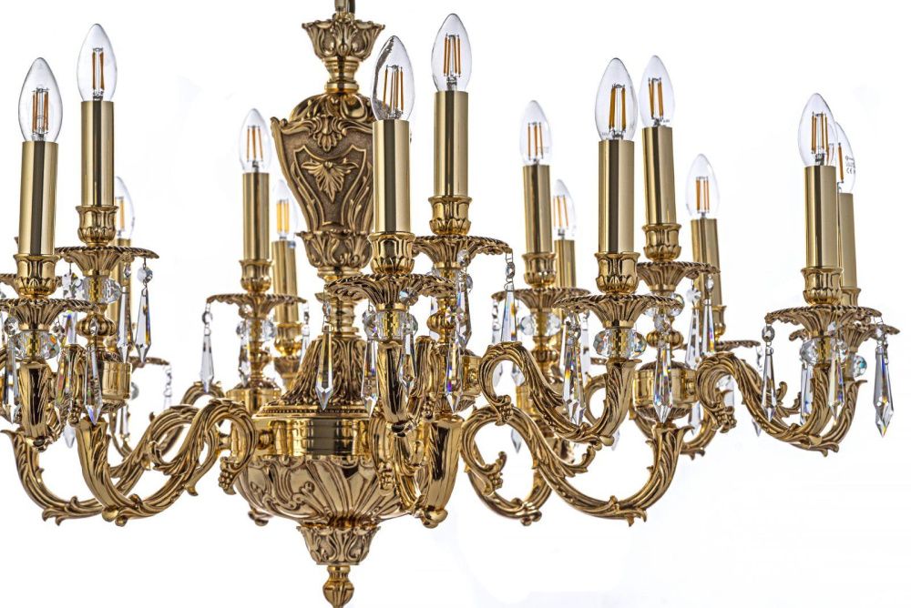 Люстра *118*53 см, 18*E14*40W, Dio D`arte Estrada Estrada E 1.1.18.600 G, Золото