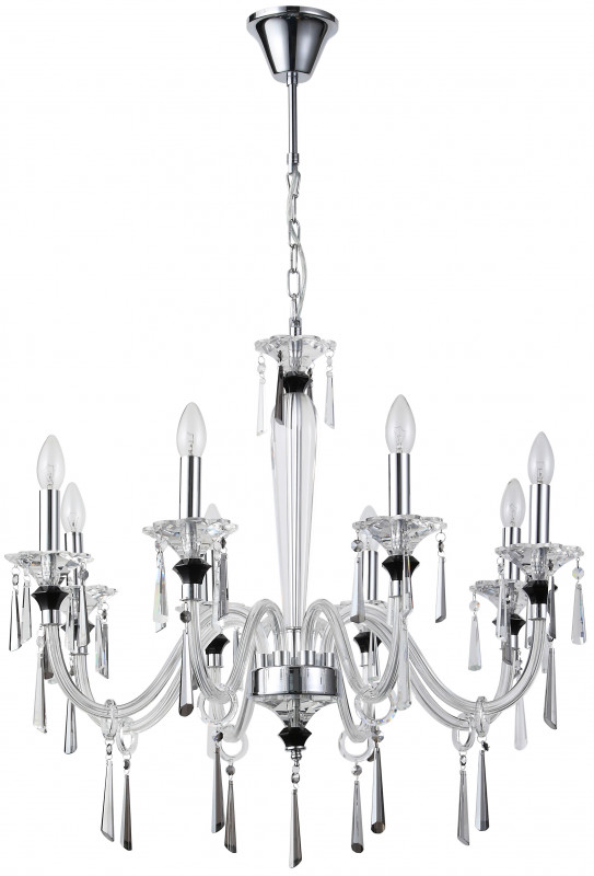 Светильник 74 см, Stilfort Lussi 1052/09/08P, хром