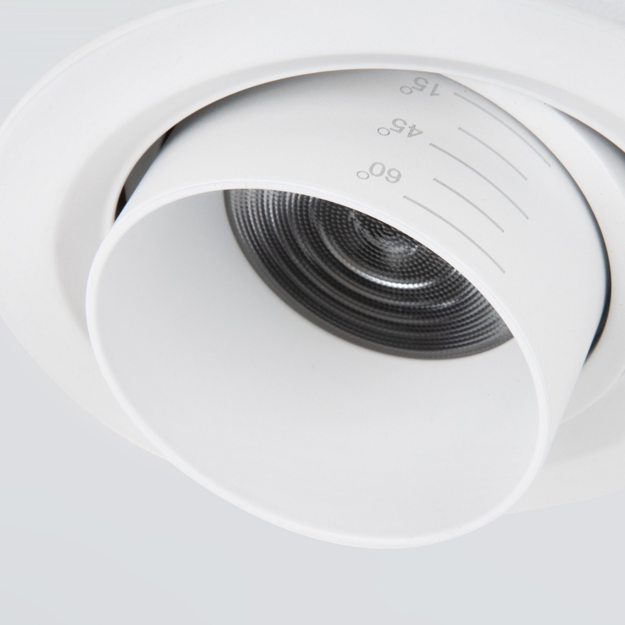 Встраиваемый светодиодный светильник с регулировкой угла освещения 9920 LED 15W 4200K белый Elektrostandard
