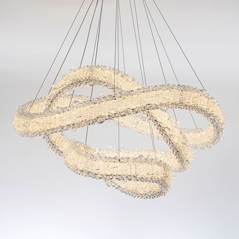 Подвесной светильник 80*60/190 см, LED 194W 3000-6000K MODESTYLE MS.5003.800.600.400 CR хром