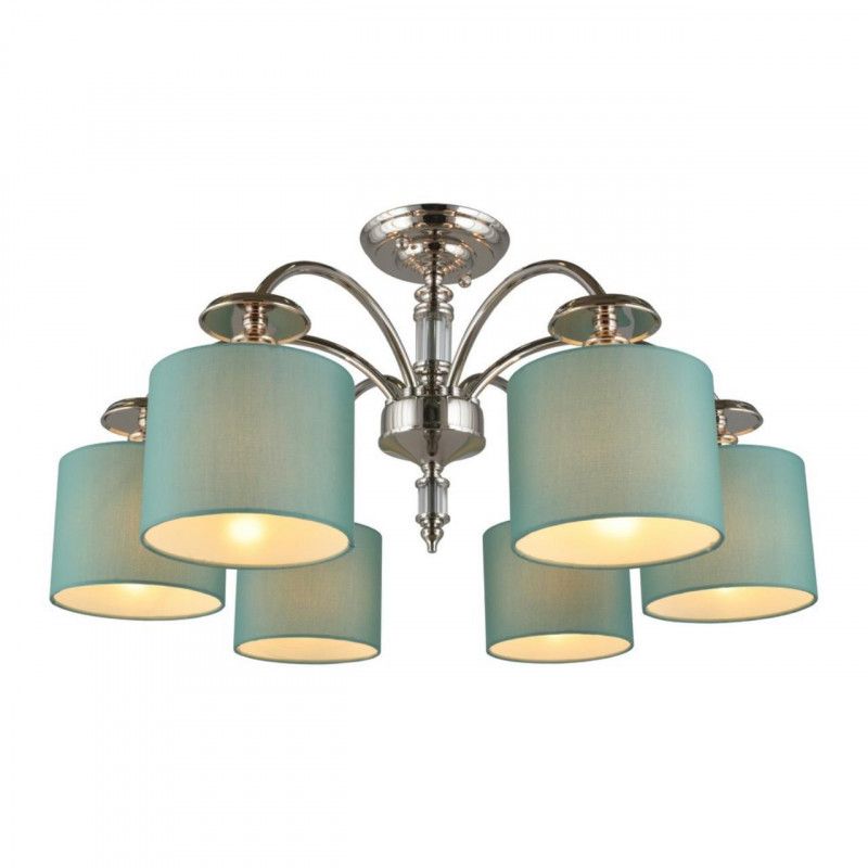 Люстра 70*38 см, 6*E14, 40W, Aployt Nikolet APL.714.07.06, хром