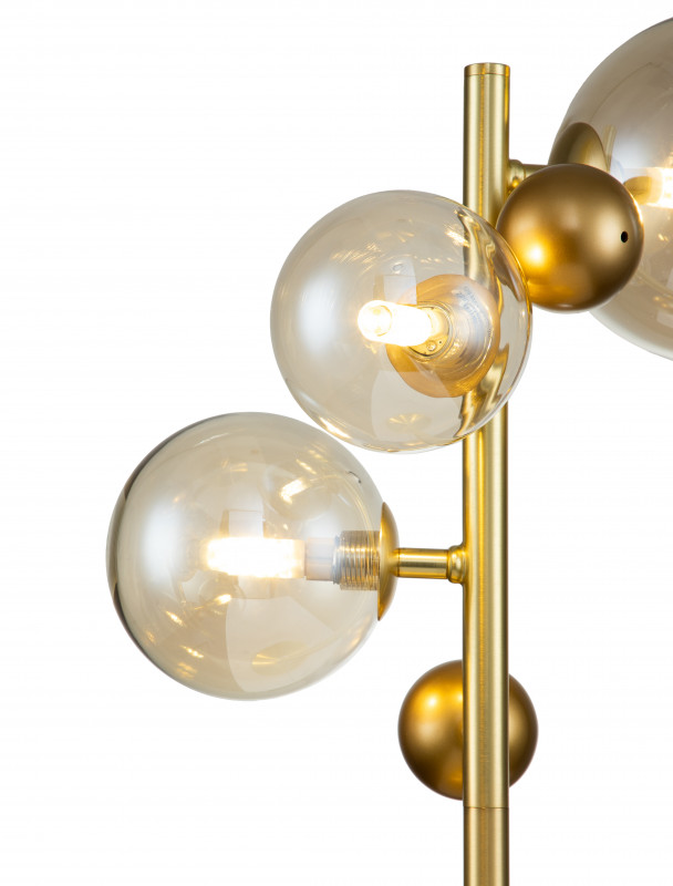 Настольный светильник 275*275*550 мм, 3*G9 золото Indigo Intero V000228, 11024/3T Gold