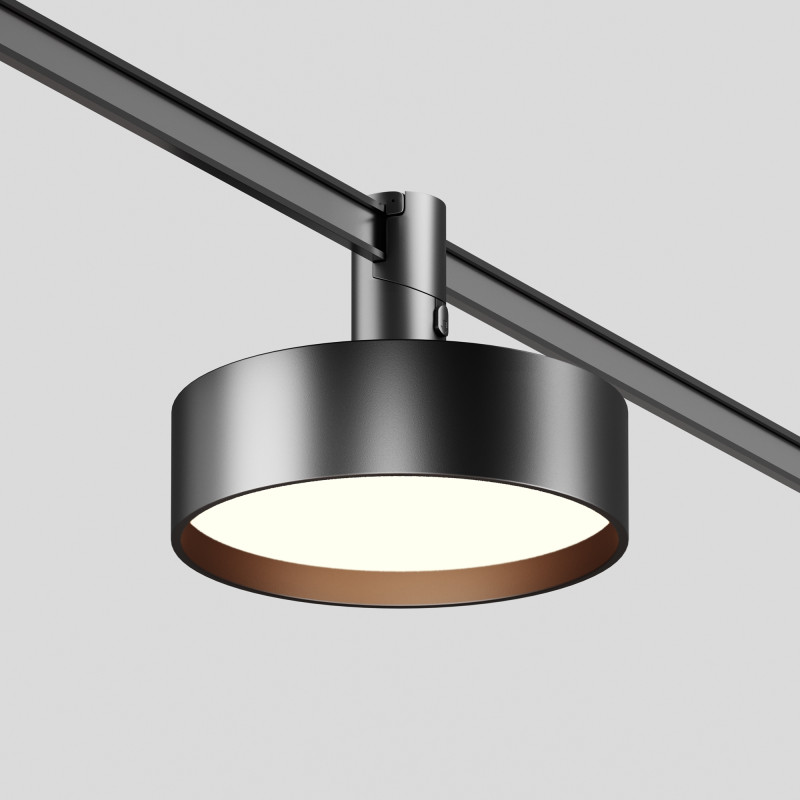 Трековый светильник FLEXITY 11,3*8,7 см, LED 12W 3000K 100° Maytoni Technical Zon TR204-1-12W3K-B черный