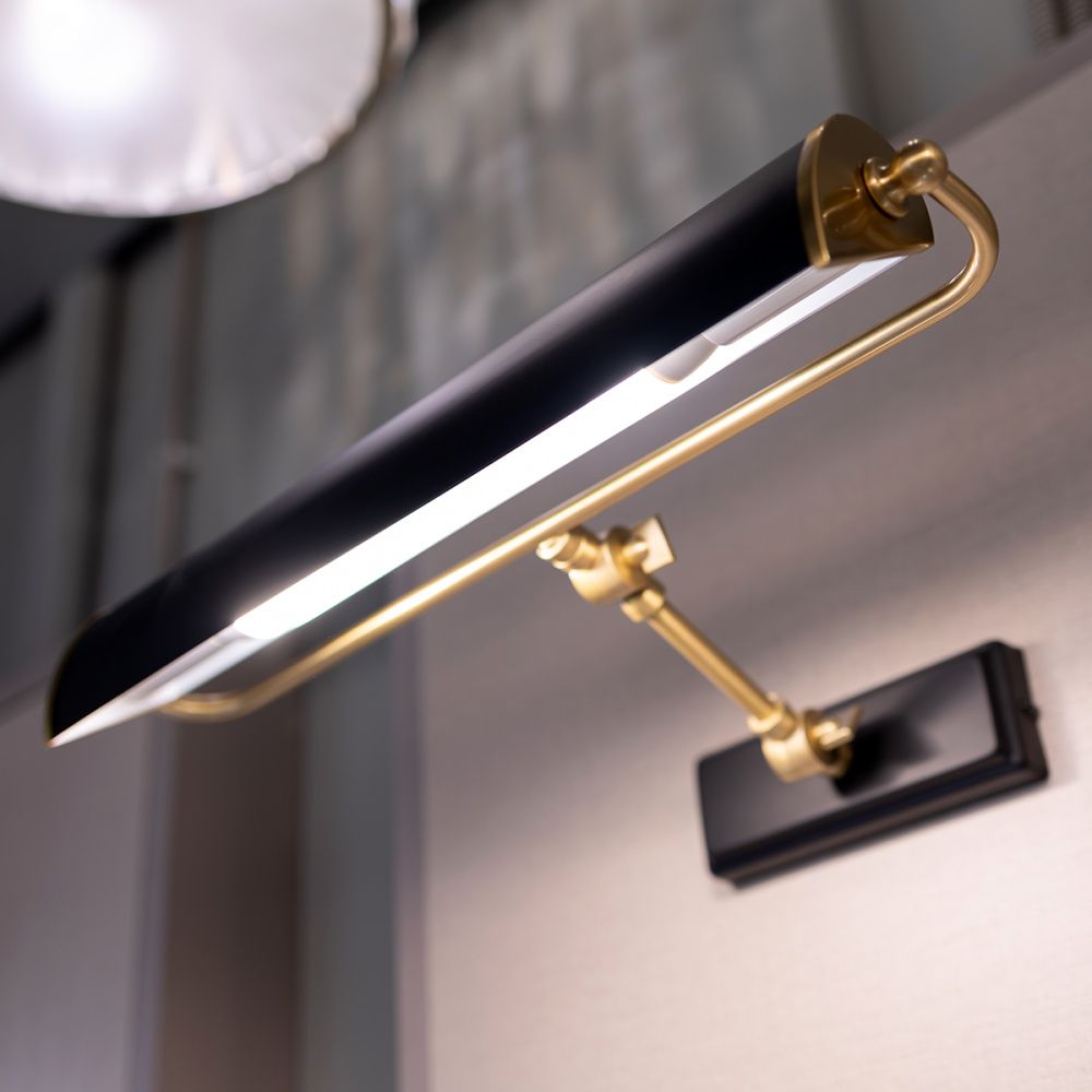 Светильник для картин Elstead Lighting, Арт. WINCHFIELD-PLM-AB-MB