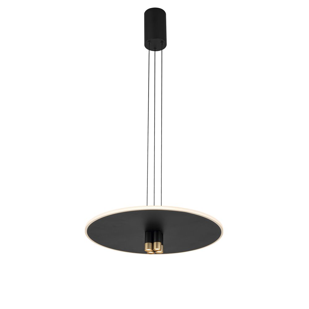 Подвесной светильник 48,6*175 см, *LED*33W, 3000K, Mantra Nomada MAN8983, черный
