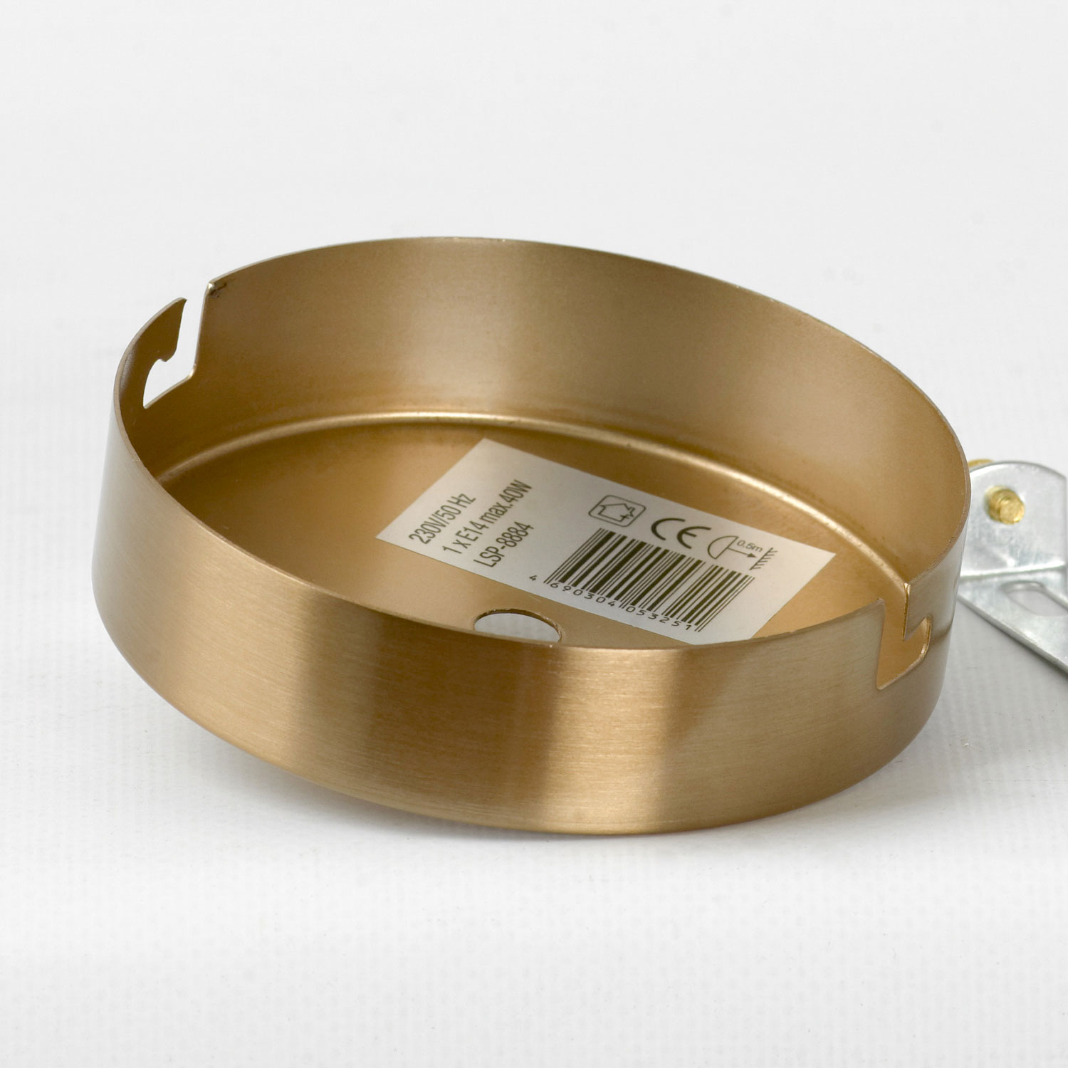 Бра настенное 11*21 см, 1*E14 Lussole LSP-8884 бронзовый