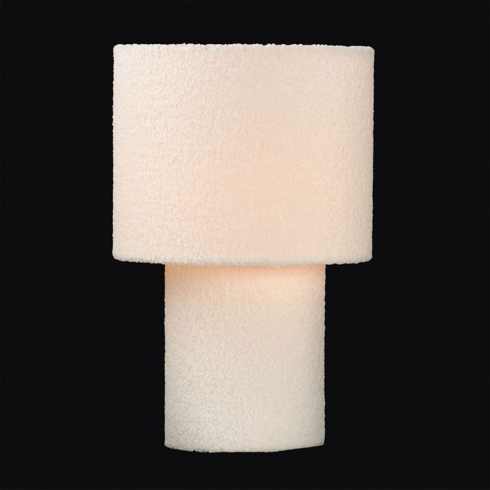 Настольная лампа 44 см, Lussole Woodruff LSP-5014, белый