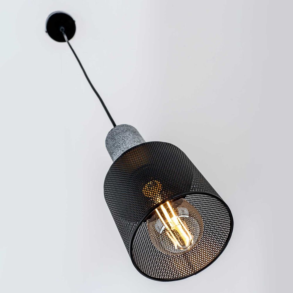 Подвесной светильник Е27, 1x60Вт, , Modelux MD.0655.120 Черный