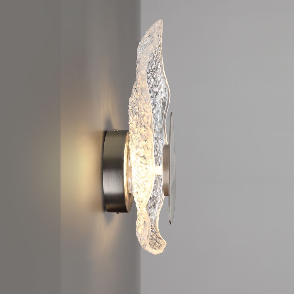 Бра 34 см, 12W, 3000K, Odeon Light 5460/12WL, никель