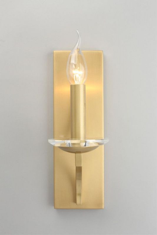 Бра 20*10*32 см, 1*E14, 40W, Aployt Wikta APL.805.01.01, латунный