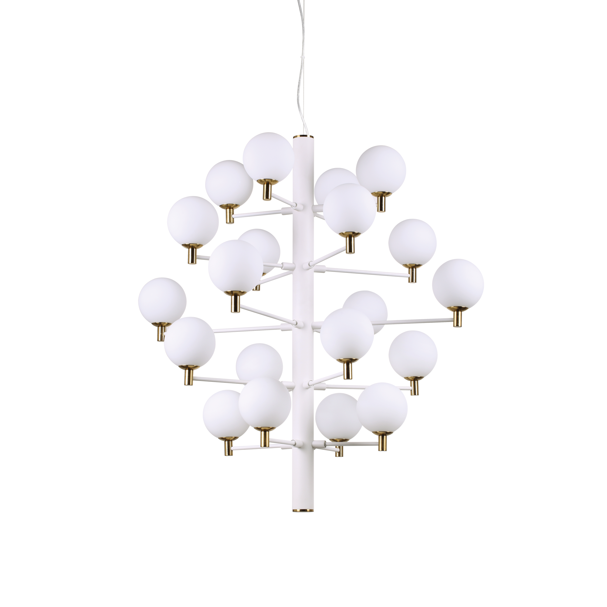 Подвесная люстра Ideal lux COPERNICO SP20, белый, диаметр 86 см, 197326