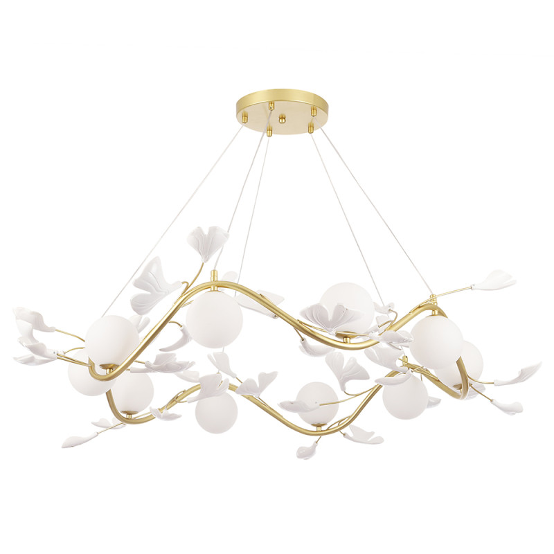 Светильник 113 см, Crystal Lux COLIBRI SP10 GOLD, золото