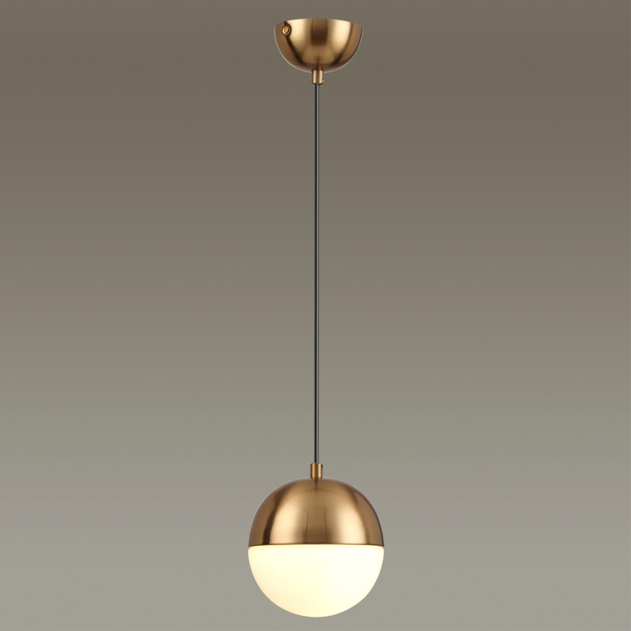 Подвесной светильник 15 см Odeon Light Pinga 4960/1, бронза