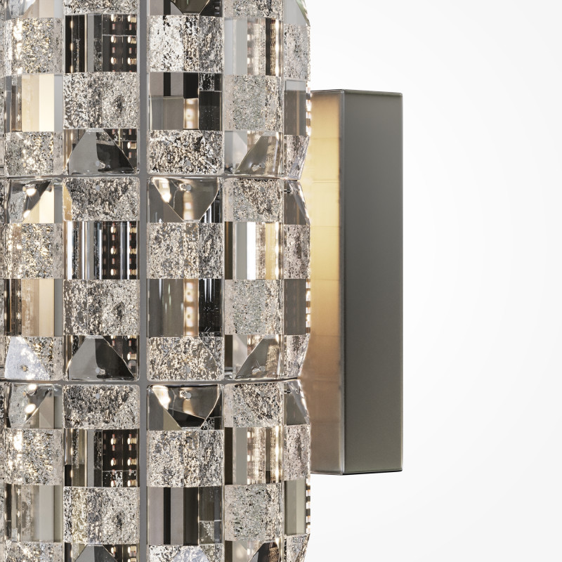 Бра 14*16*38 см LED, 20W, 3000К, Maytoni CASTELLO  MOD335WL-L20CH3K хром