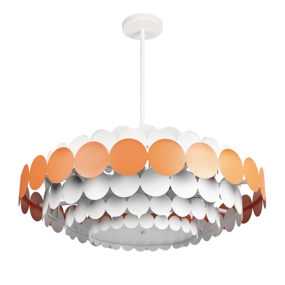 Подвесной светильник 82*32 см, 9*E14*40W LOFT IT Juicy 10310/M Red красный, белый