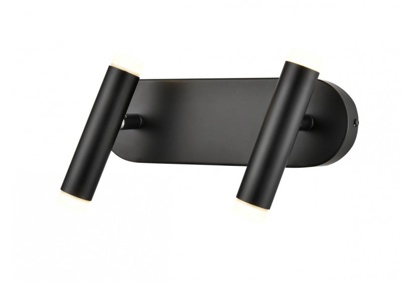 Бра 10*25*15 см, 2*LED черный Vele Luce Аtmosfera VL7162W02