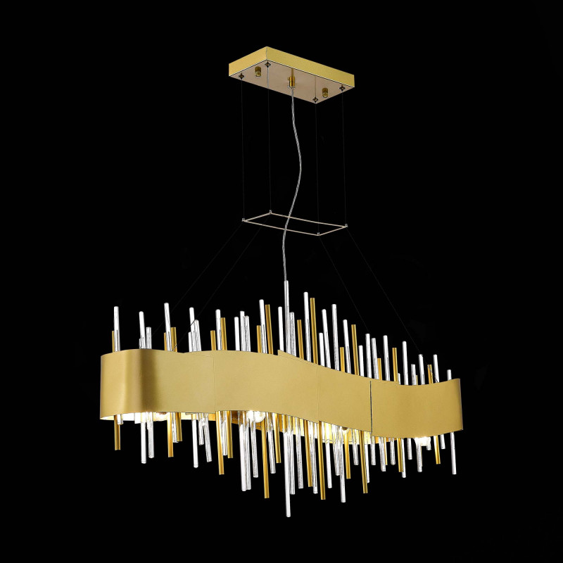 Люстра 100 см ST LUCE OLVERA SL1633.213.08 Матовое золото