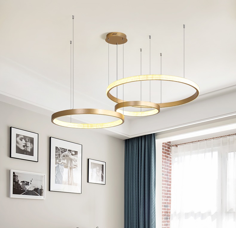 Подвесной светодиодный светильник Inodesign Cruise Gold 44.4040