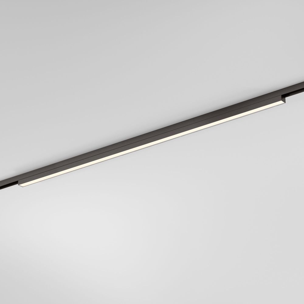Трековый светильник магнитный 60*2*3 см, LED, 24W, 3000K, Elektrostandard Line Magnetic 85527/01, титан