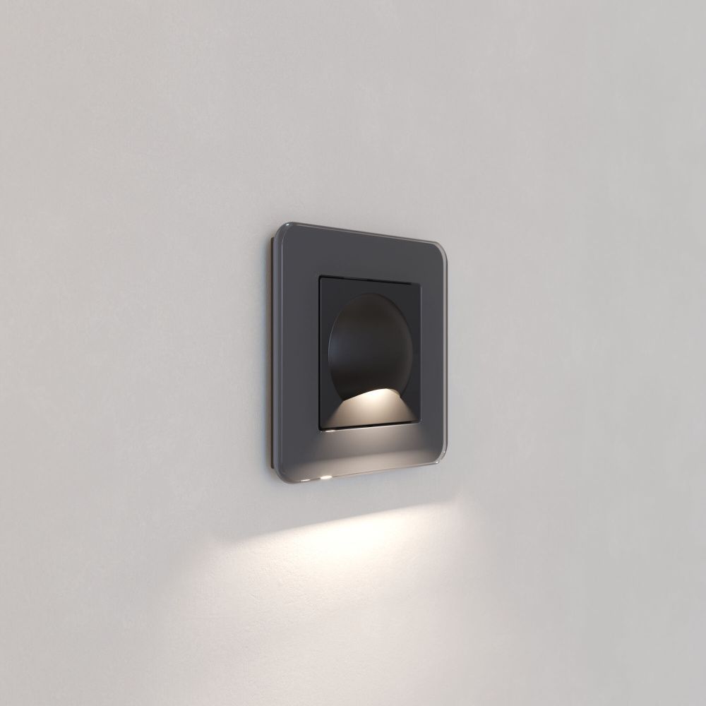 Встраиваемая LED подсветка Moon (черный матовый) W1154408 Werkel 4690389185571